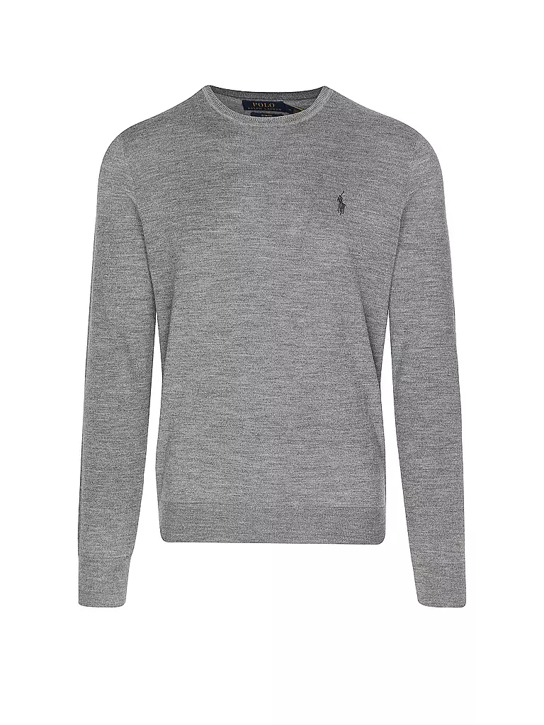 POLO RALPH LAUREN | Jersey Slim Fit | Gris claro