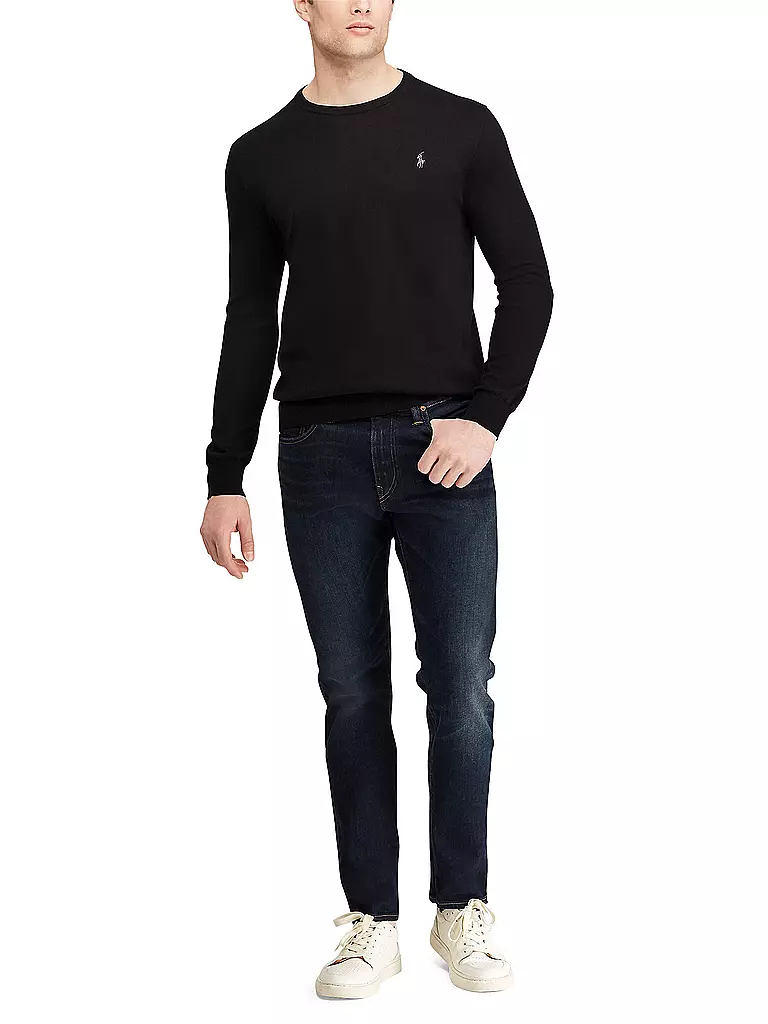 POLO RALPH LAUREN | Jersey Slim Fit | schwarz