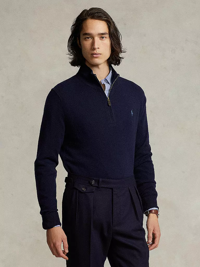 POLO RALPH LAUREN | Jersey Troyer de corte regular | dunkelblau