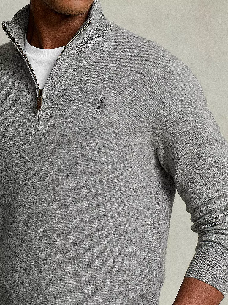 POLO RALPH LAUREN | Jersey Troyer de corte regular | hellgrau