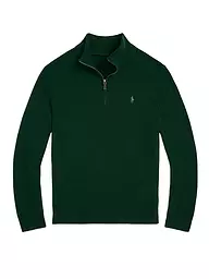 POLO RALPH LAUREN | Jersey Troyer de corte regular | Verde oscuro