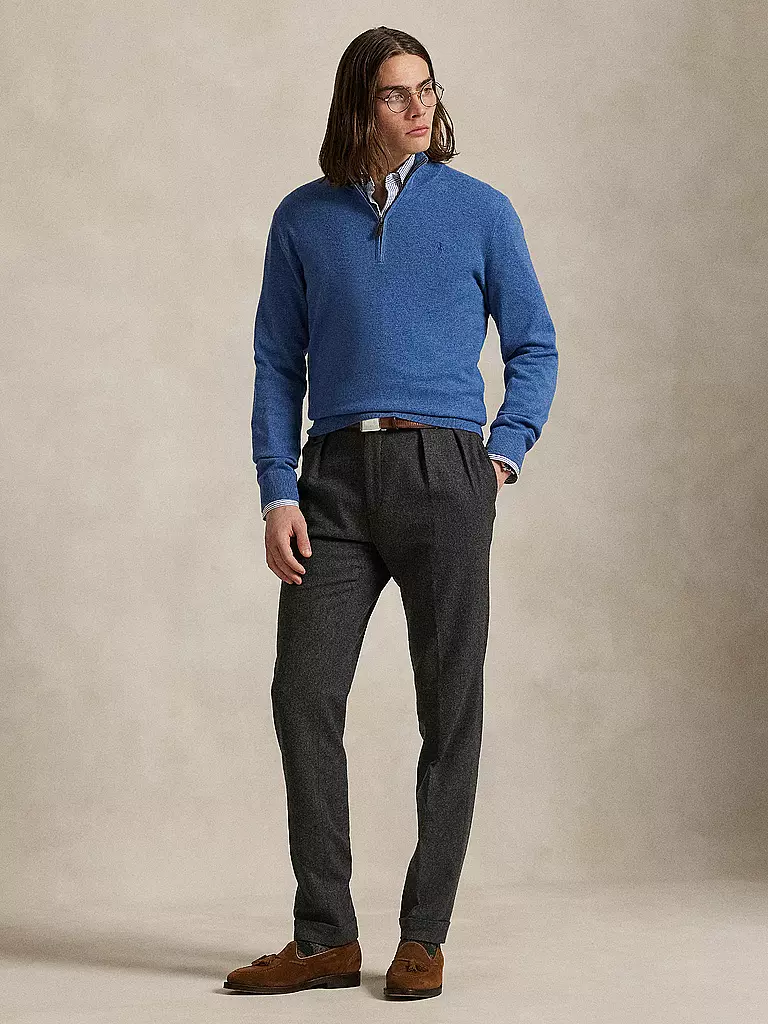 POLO RALPH LAUREN | Jersey Troyer | blau