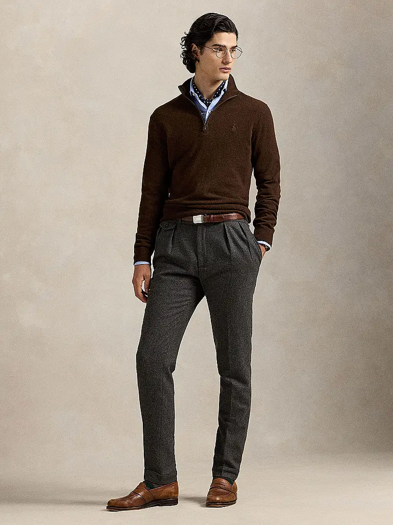 POLO RALPH LAUREN | Jersey Troyer | braun
