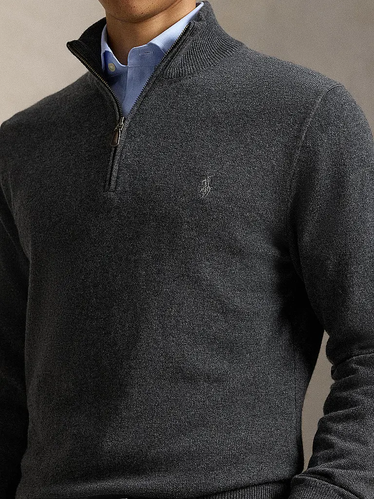 POLO RALPH LAUREN | Jersey Troyer | grau