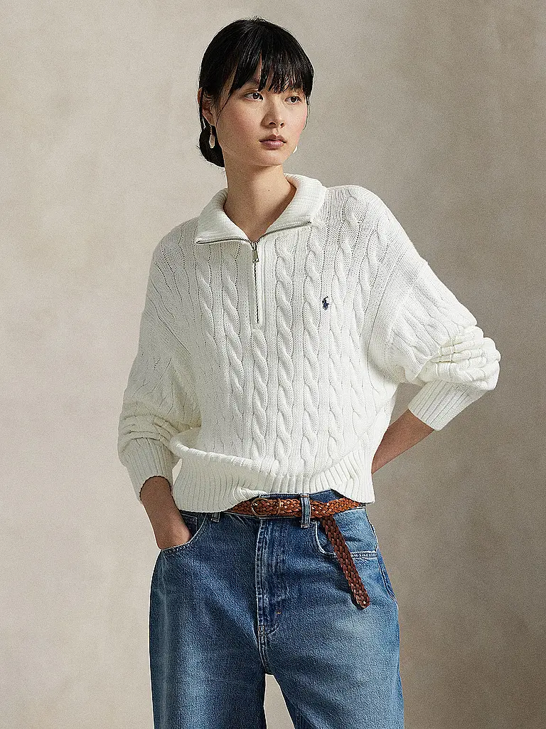 POLO RALPH LAUREN | Jersey Troyer | Blanco