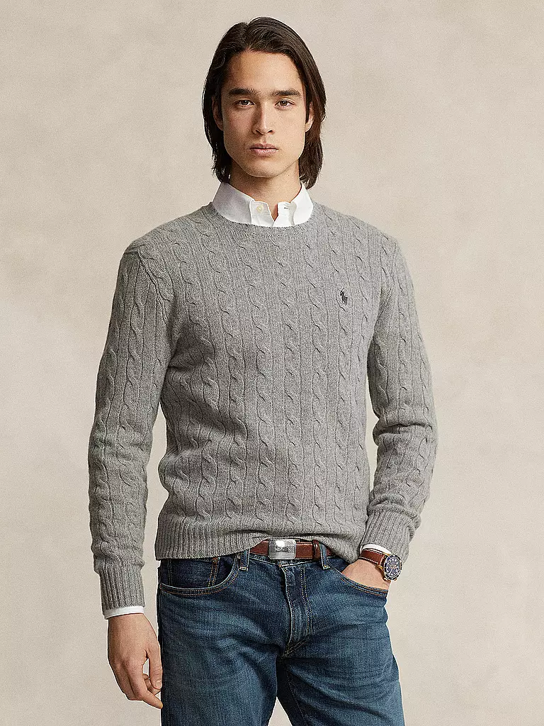 POLO RALPH LAUREN | Jersey | hellgrau
