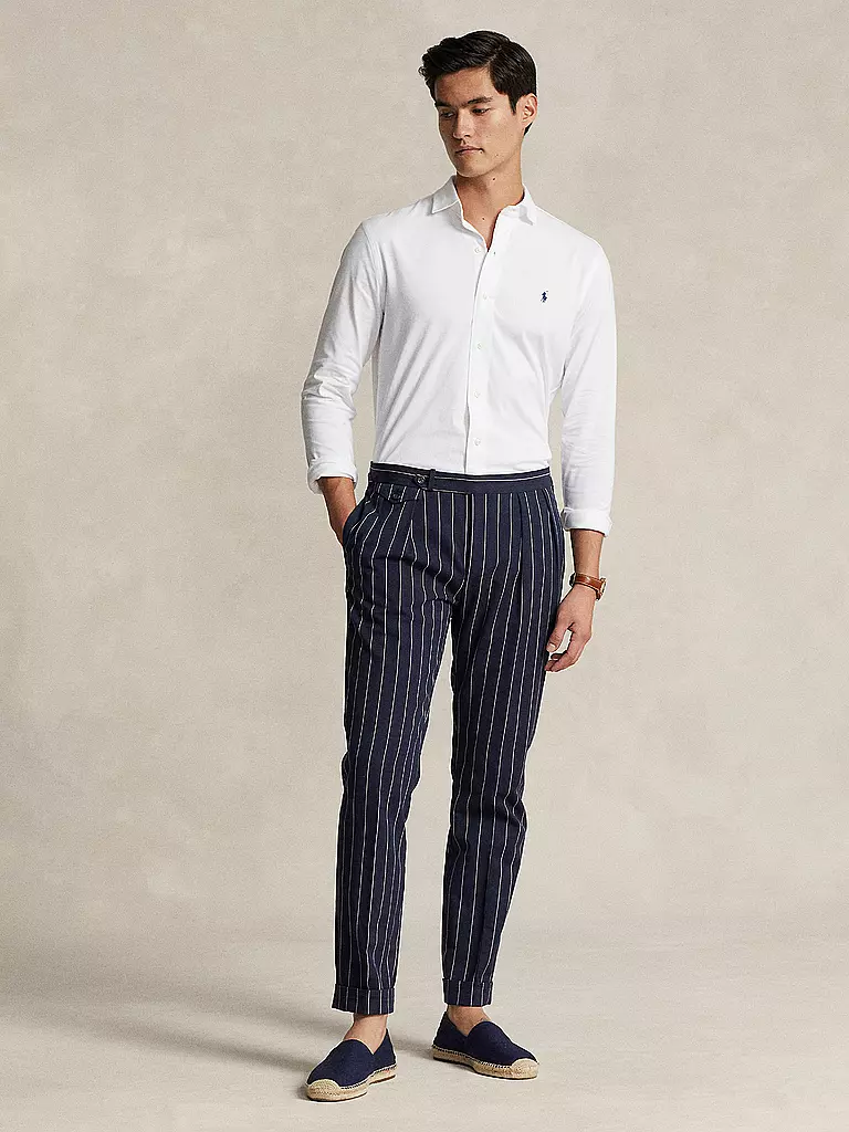 POLO RALPH LAUREN | Jerseyhemd Slim Fit | Blanco