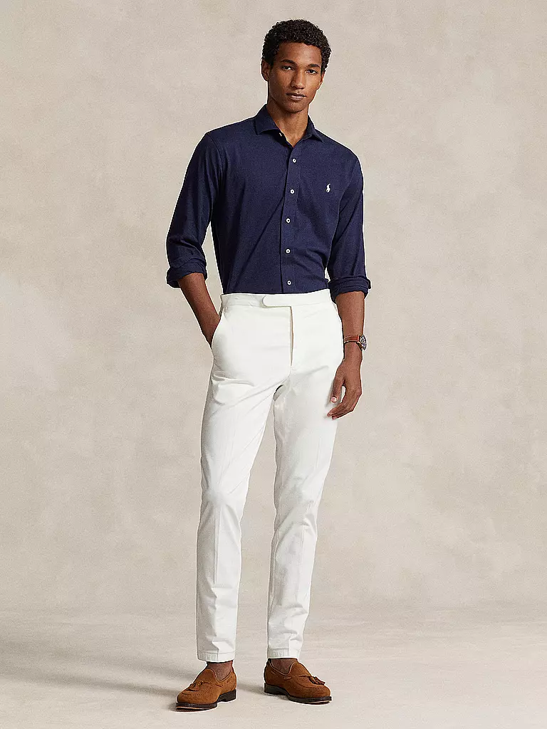 POLO RALPH LAUREN | Jerseyhemd Slim Fit | Azul oscuro