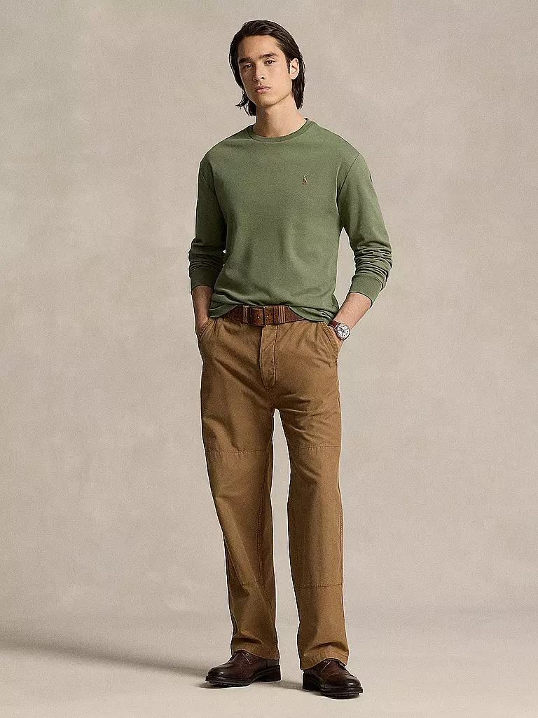 POLO RALPH LAUREN | Langarmshirt | Oliva