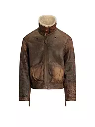 POLO RALPH LAUREN | Lederjacke | Marrón