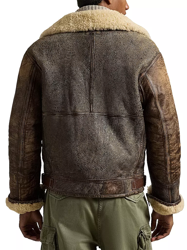 POLO RALPH LAUREN | Lederjacke | Marrón