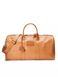 POLO RALPH LAUREN | Ledertasche - Weekender | Marrón claro