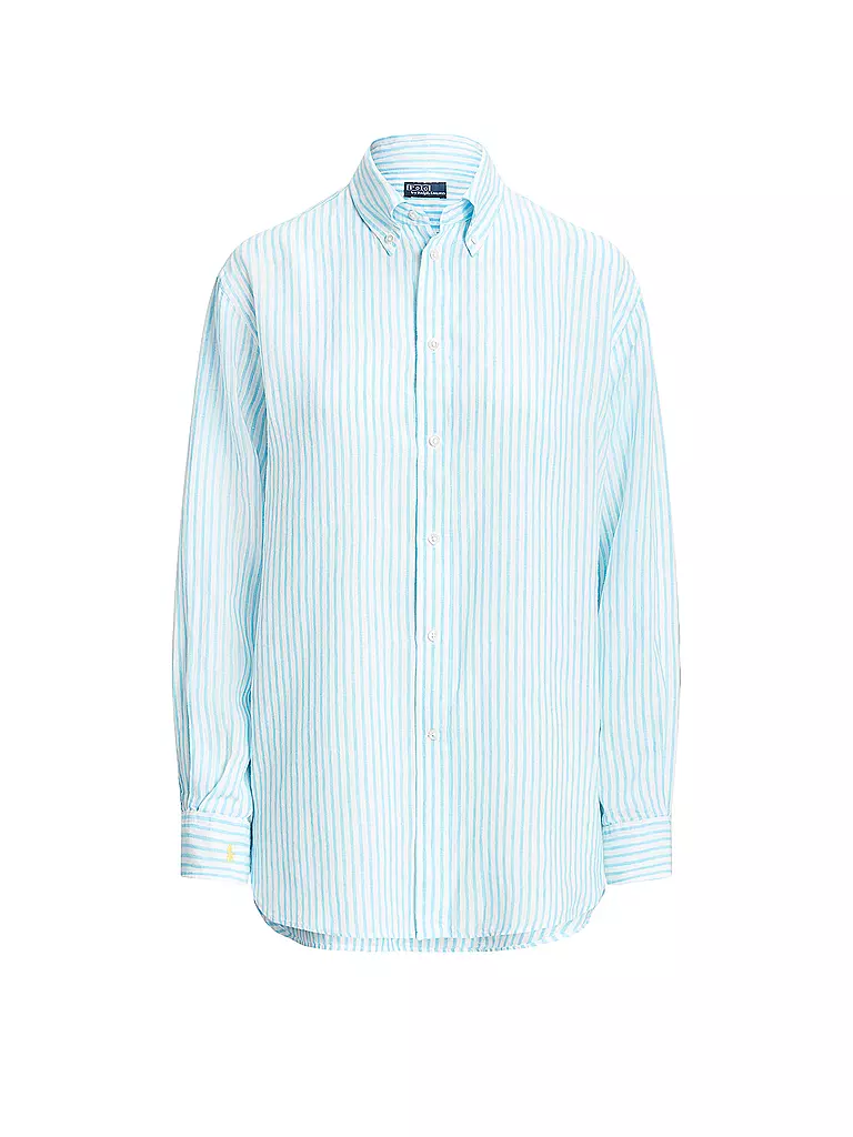 POLO RALPH LAUREN | Leinenbluse  | Azul