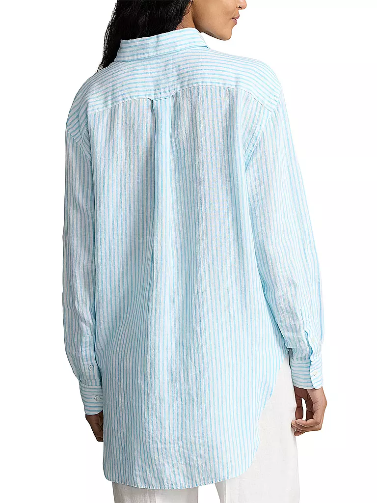 POLO RALPH LAUREN | Leinenbluse  | Azul