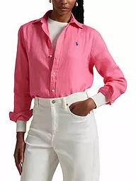 POLO RALPH LAUREN | Leinenbluse | Fucsia
