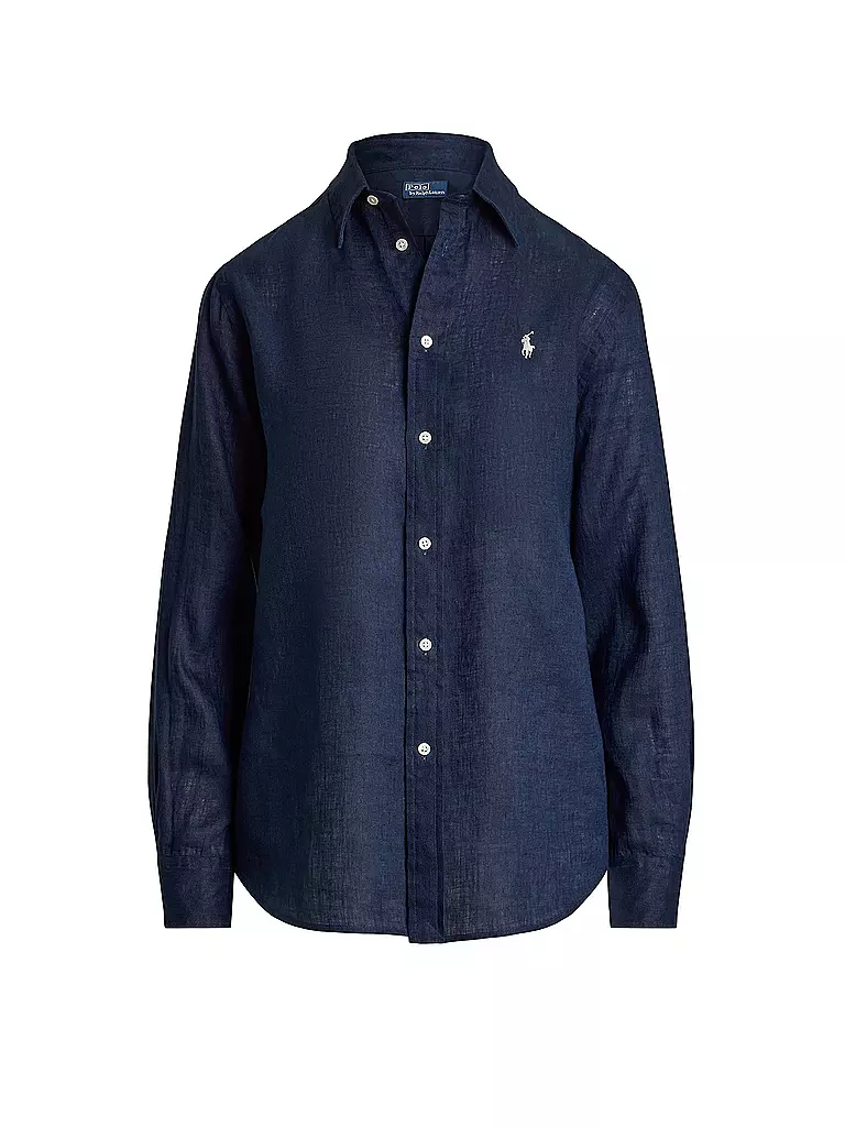 POLO RALPH LAUREN | Leinenbluse | Azul oscuro