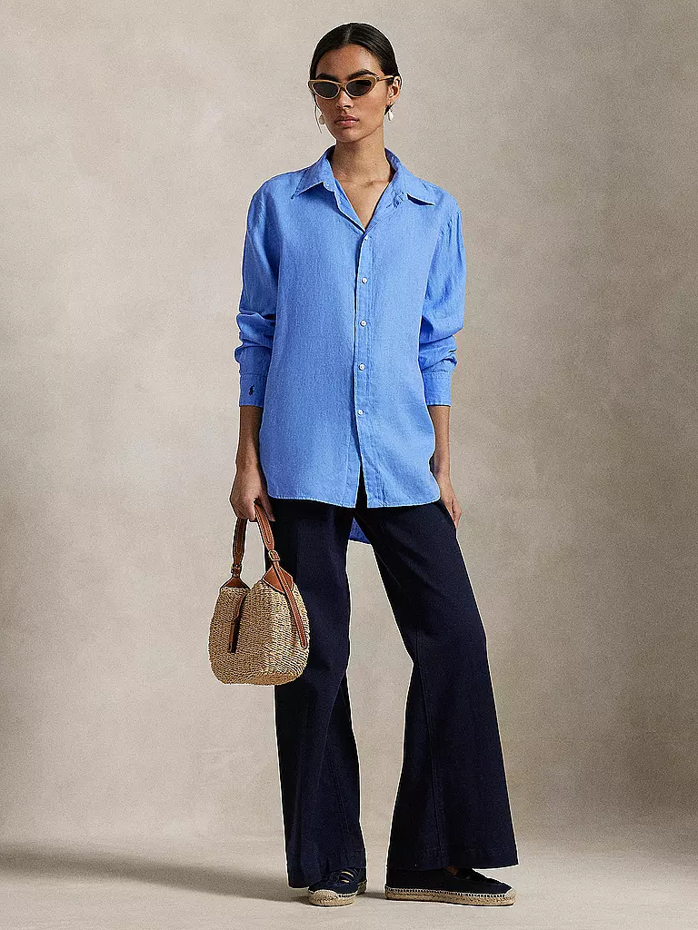 POLO RALPH LAUREN | Leinenbluse | Azul