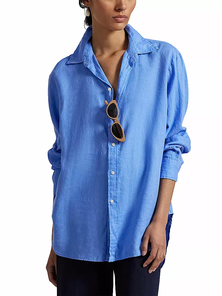 POLO RALPH LAUREN | Leinenbluse | Azul