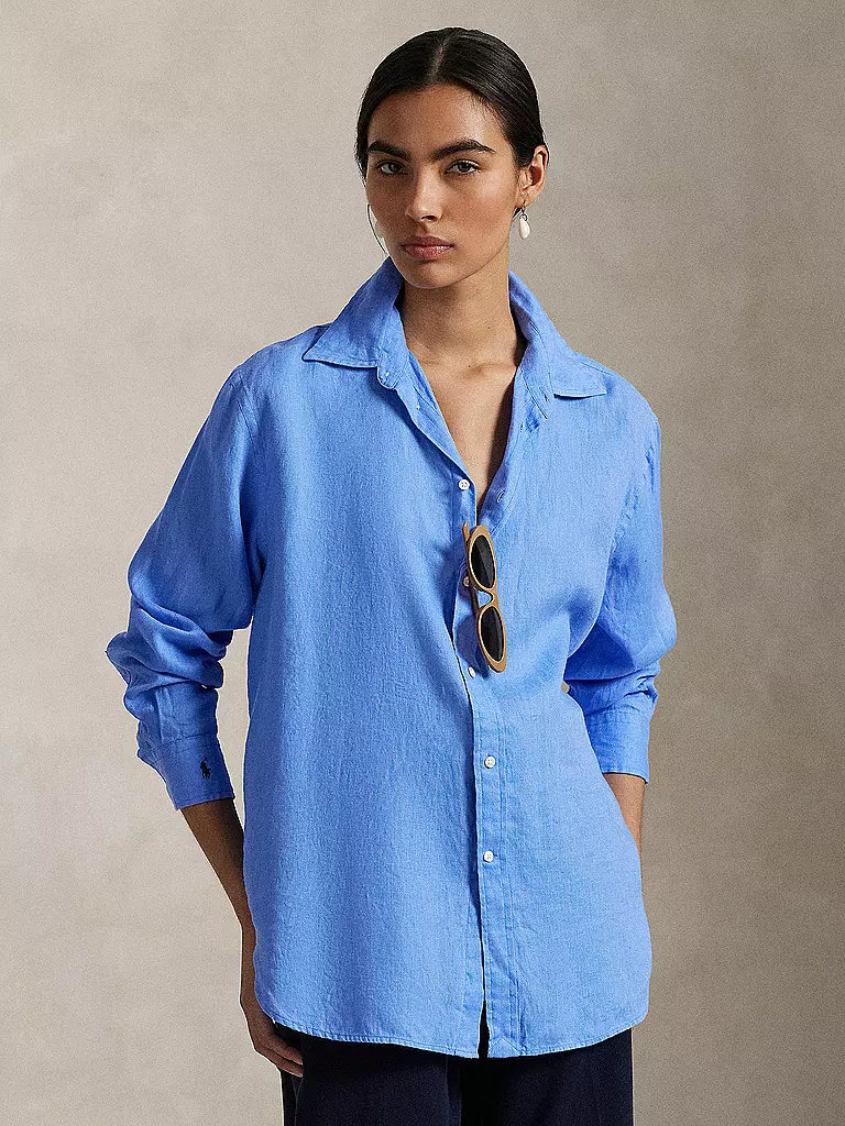 POLO RALPH LAUREN | Leinenbluse | Azul