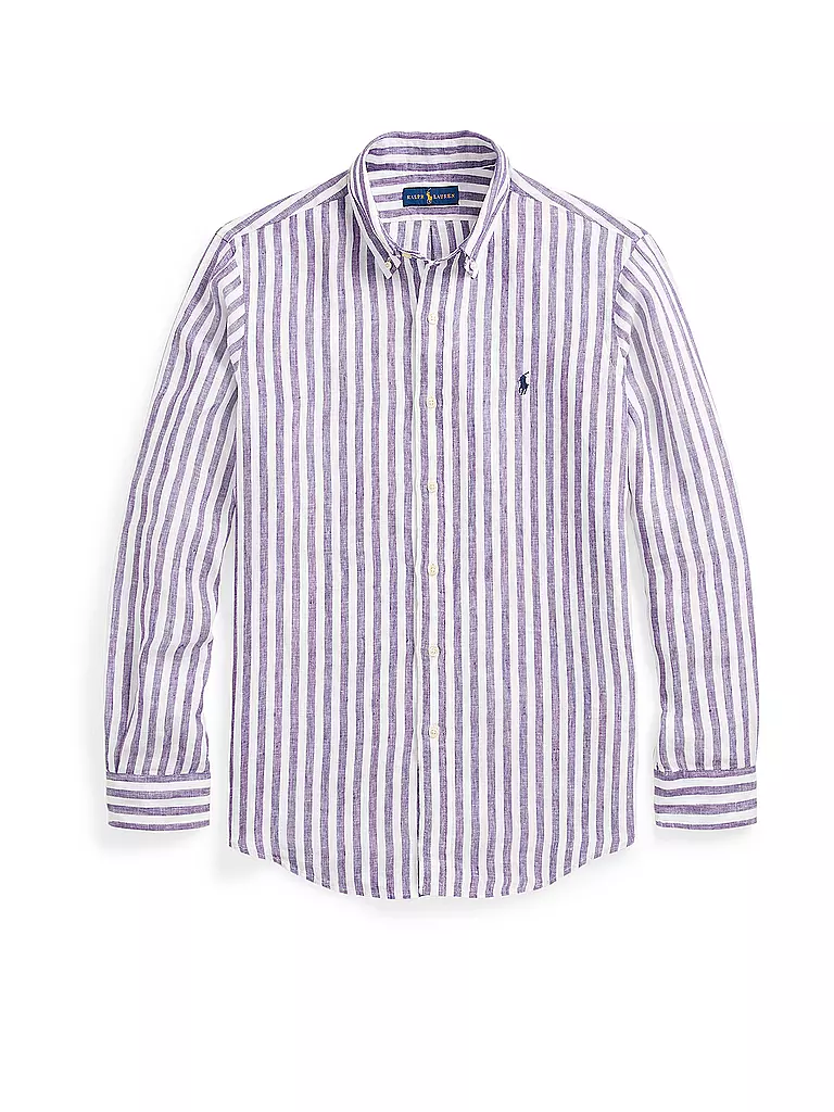 POLO RALPH LAUREN | Leinenhemd Custom Fit  | Azul