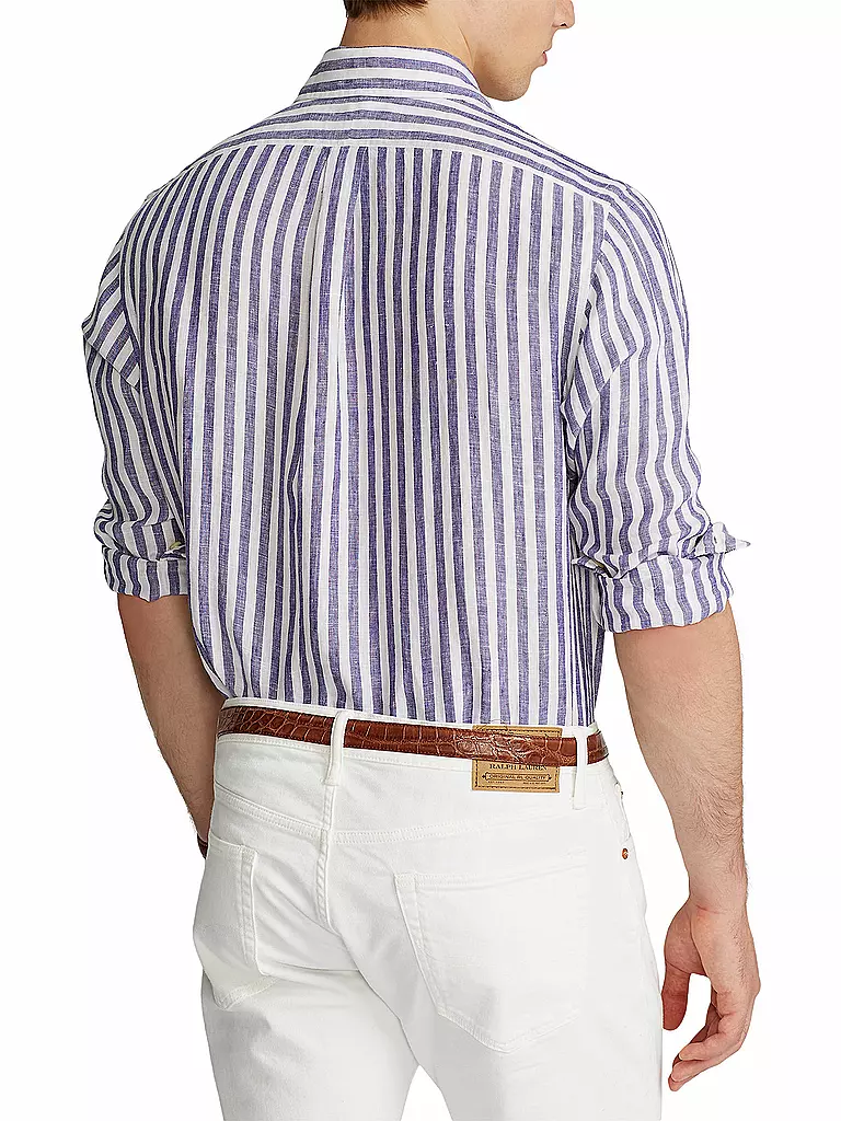 POLO RALPH LAUREN | Leinenhemd Custom Fit  | Azul
