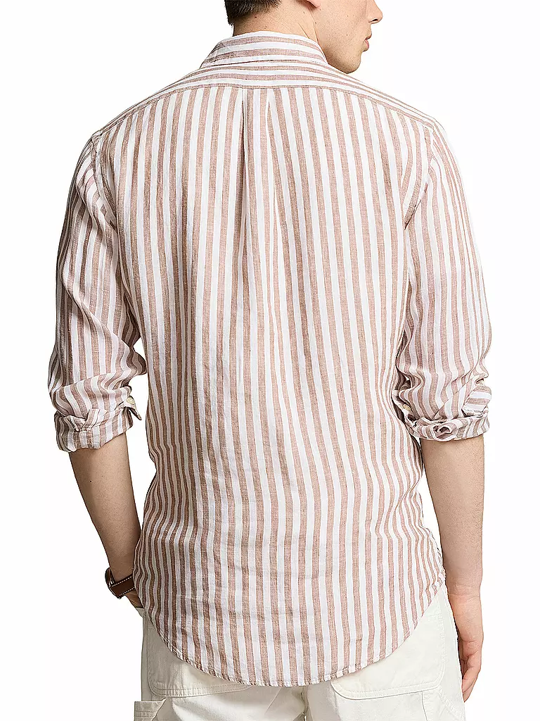 POLO RALPH LAUREN | Leinenhemd Custom Fit  | Beige