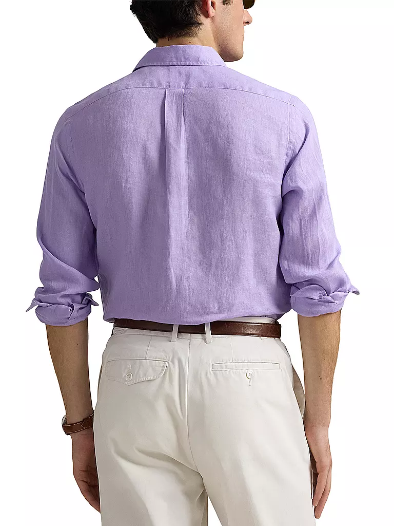 POLO RALPH LAUREN | Leinenhemd Custom Fit | Lila