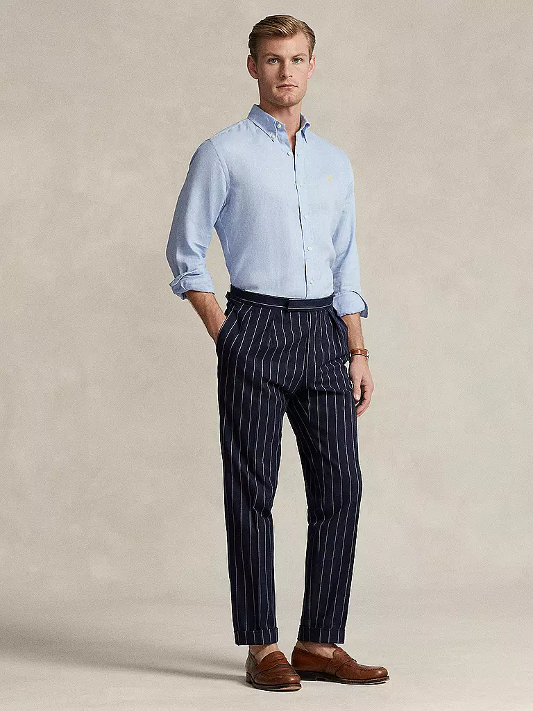 POLO RALPH LAUREN | Leinenhemd | Azul claro