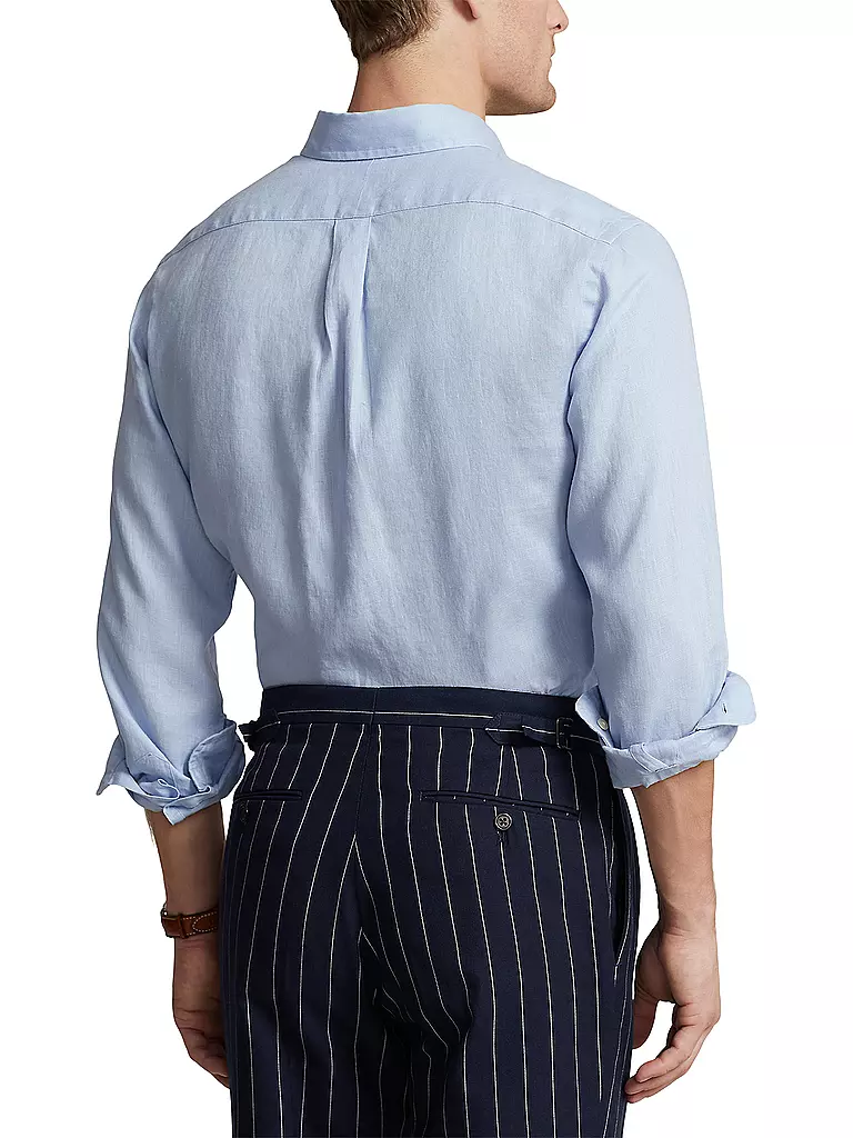 POLO RALPH LAUREN | Leinenhemd | Azul claro