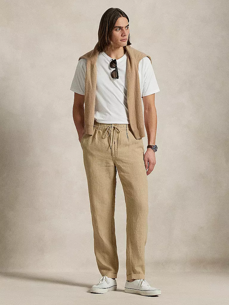 POLO RALPH LAUREN | Leinenhose  | Beige