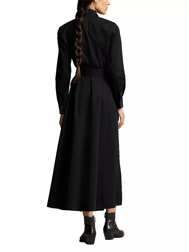 POLO RALPH LAUREN | Maxikleid | Negro