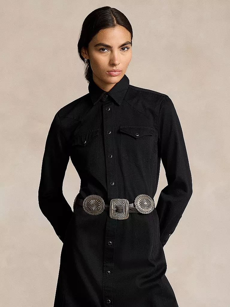 POLO RALPH LAUREN | Maxikleid | Negro