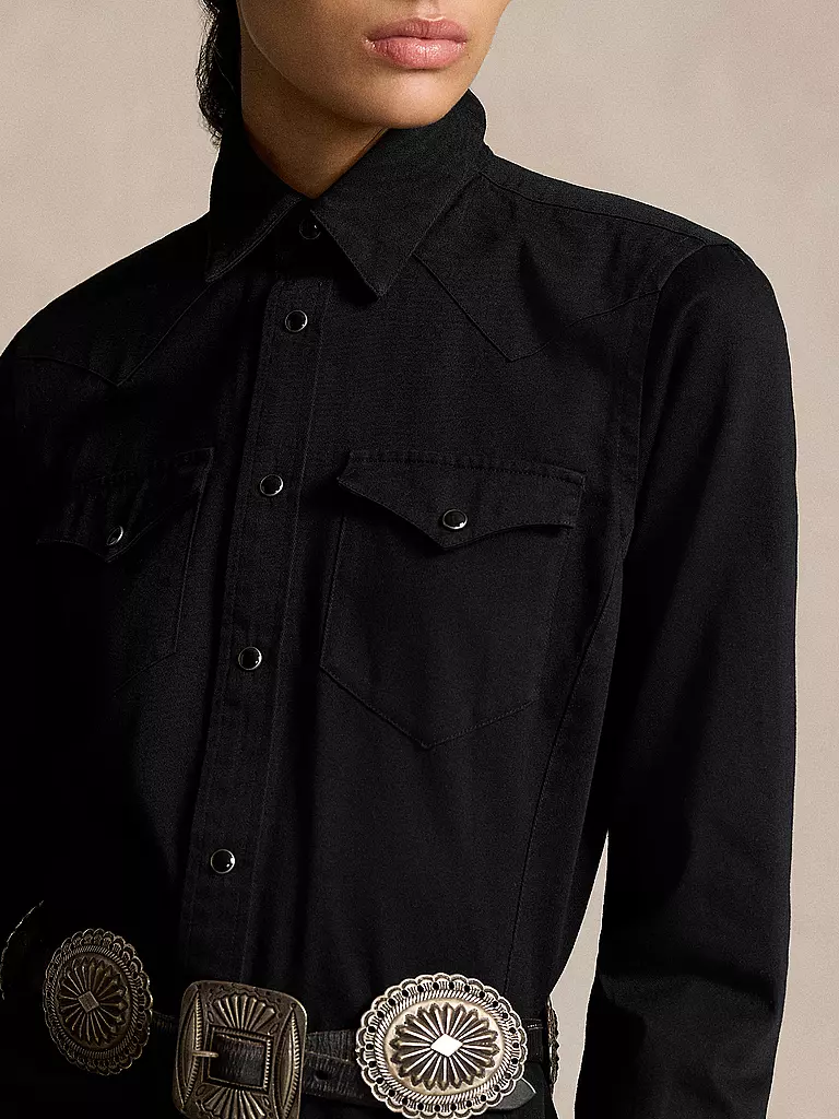 POLO RALPH LAUREN | Maxikleid | Negro