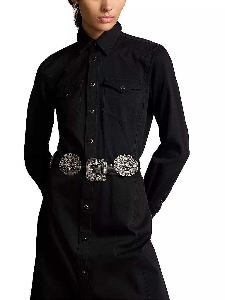 POLO RALPH LAUREN | Maxikleid | Negro