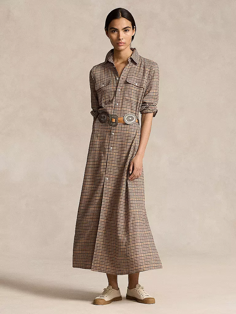 POLO RALPH LAUREN | Maxivestido DAPHNE | Beige