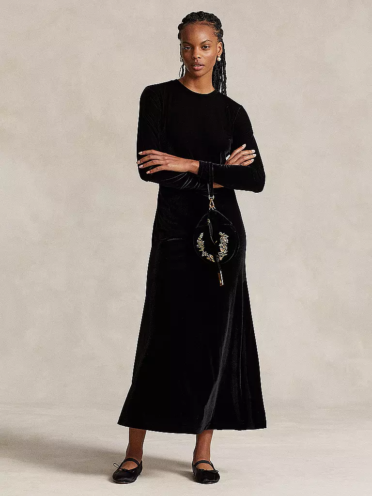 POLO RALPH LAUREN | Maxivestido | Negro