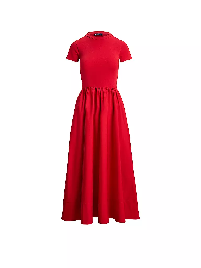 POLO RALPH LAUREN | Midikleid  | Rojo