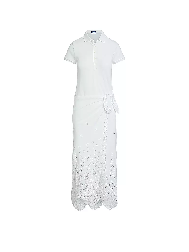POLO RALPH LAUREN | Midikleid | Blanco