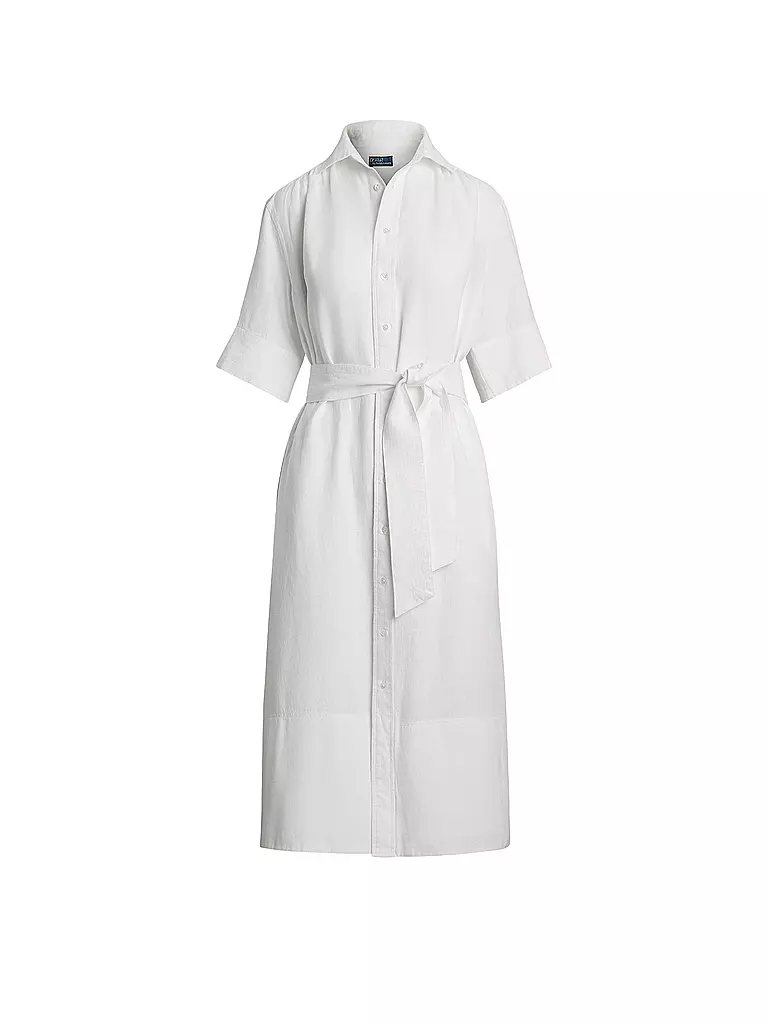 POLO RALPH LAUREN | Midikleid | Blanco