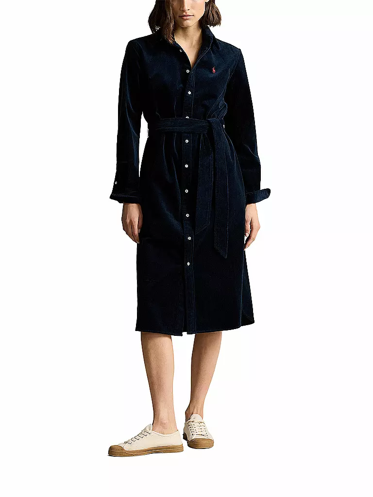 POLO RALPH LAUREN | Midikleid | Azul oscuro