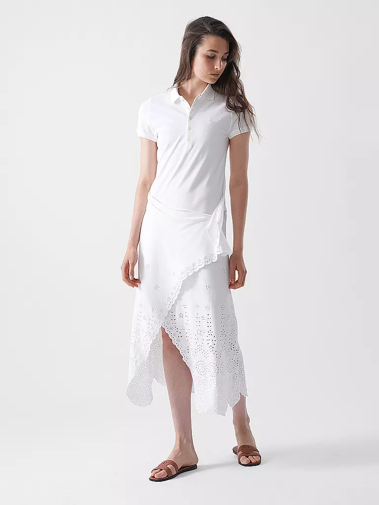 POLO RALPH LAUREN | Midikleid | Blanco