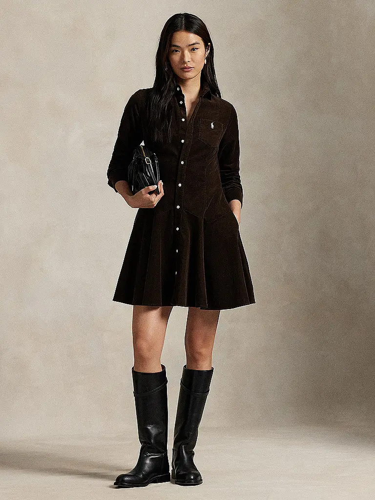 POLO RALPH LAUREN | Minivestido | Marrón