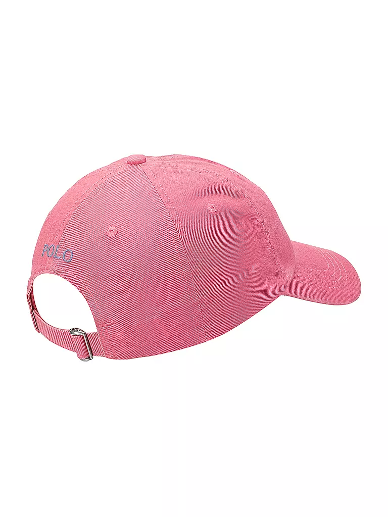 POLO RALPH LAUREN | Nombre del producto: Gorra
Marca: POLO RALPH LAUREN
Color: rosa
Categorías: Moda,Mujer

Material: Algodón,Tejido de sarga
Estampado: Liso
Estilo: Casual
Detalles: Logo | Fucsia