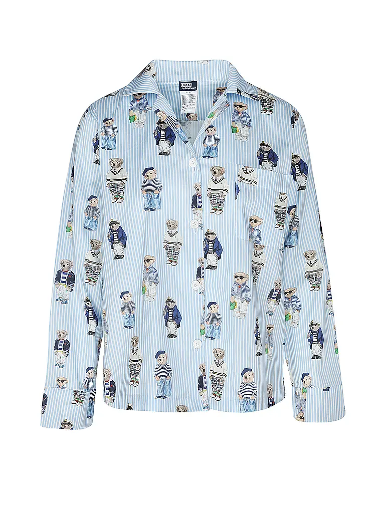 POLO RALPH LAUREN | Nombre del producto: Pijama MADISON | Azul claro