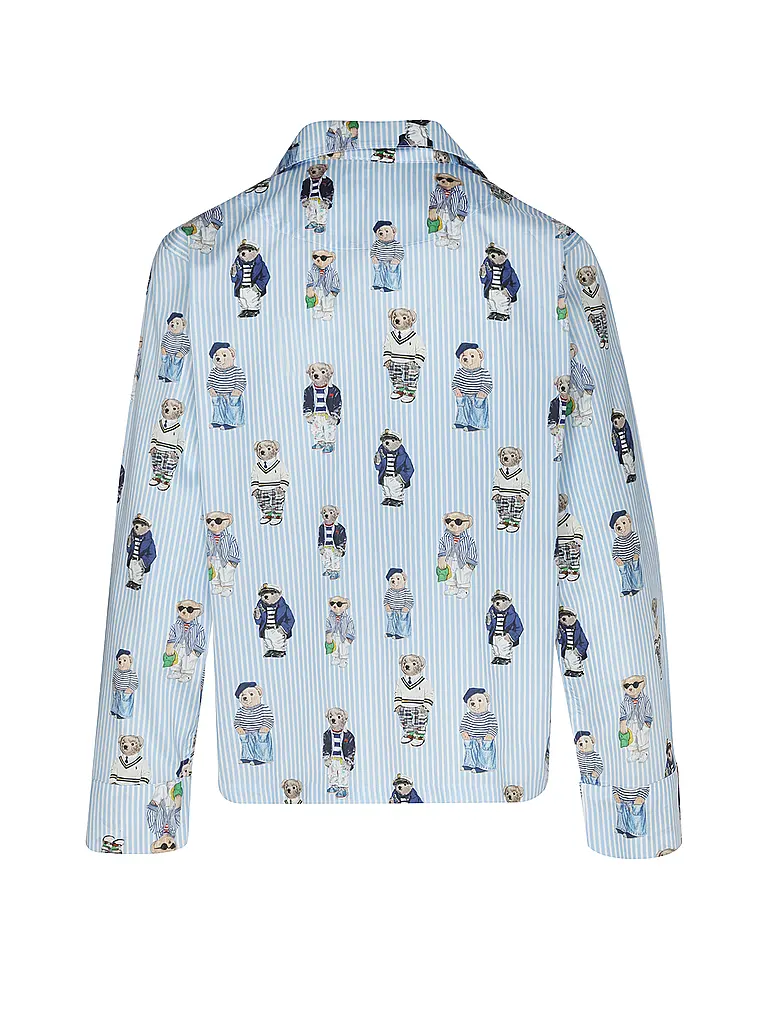 POLO RALPH LAUREN | Nombre del producto: Pijama MADISON | Azul claro