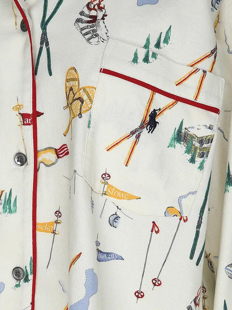 POLO RALPH LAUREN | Nombre del producto: Pijama MADISON | Blanco