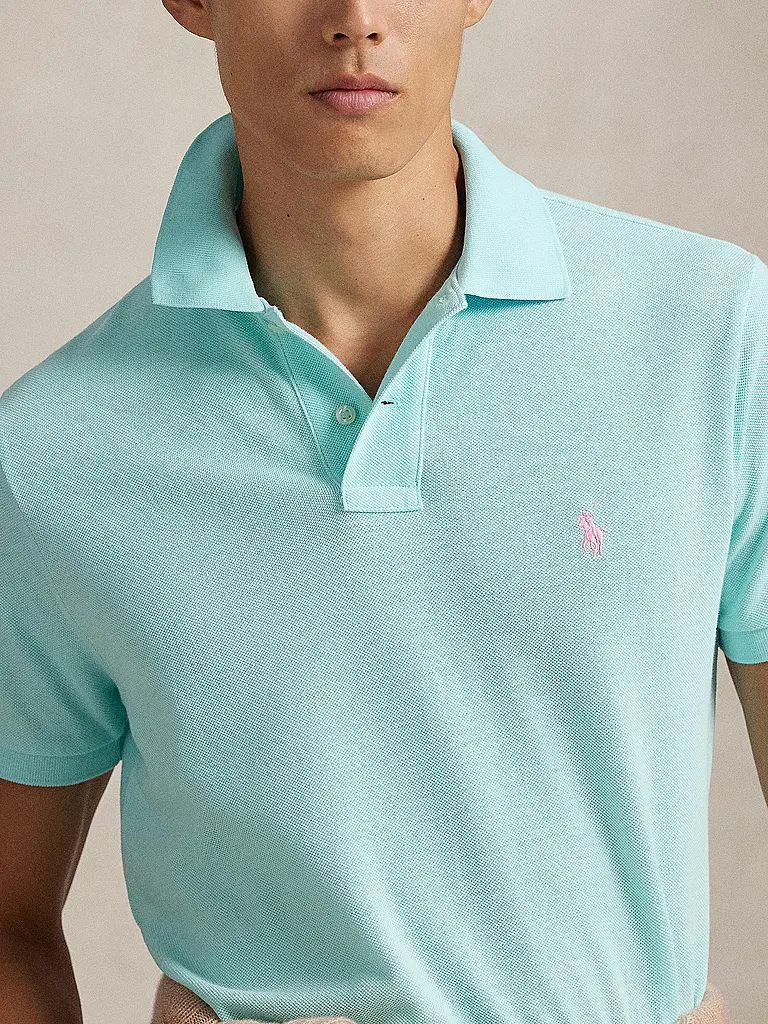 POLO RALPH LAUREN | Nombre del producto: Polo Slim Fit | Turquesa
