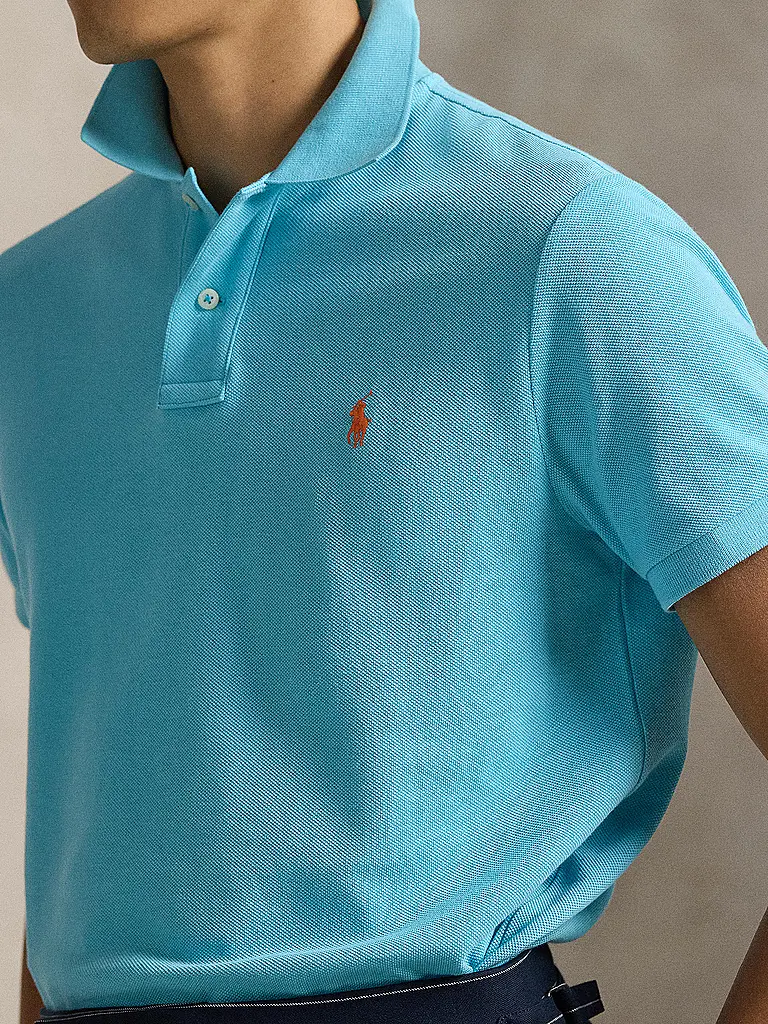 POLO RALPH LAUREN | Nombre del producto: Polo Slim Fit | Turquesa