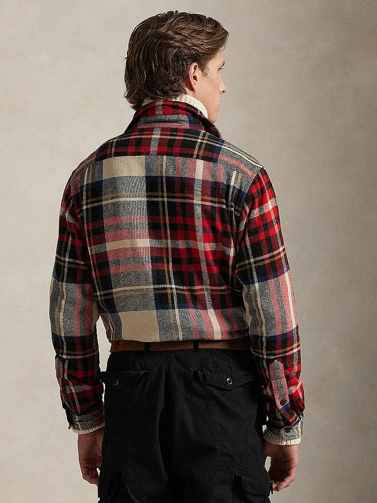 POLO RALPH LAUREN | Overshirt  | Rojo