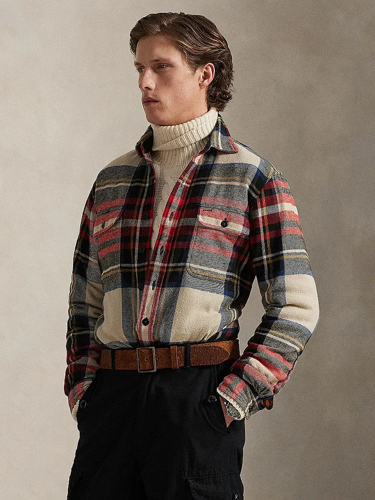 POLO RALPH LAUREN | Overshirt  | Rojo